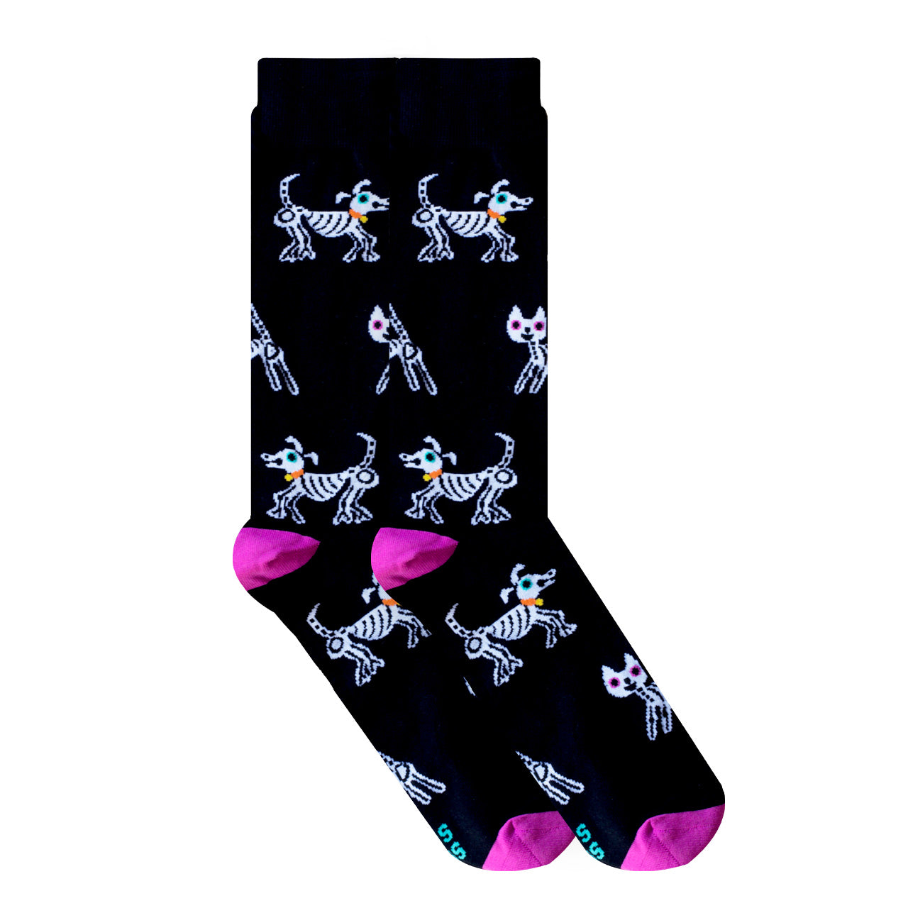 Perrito y Gato Calavera