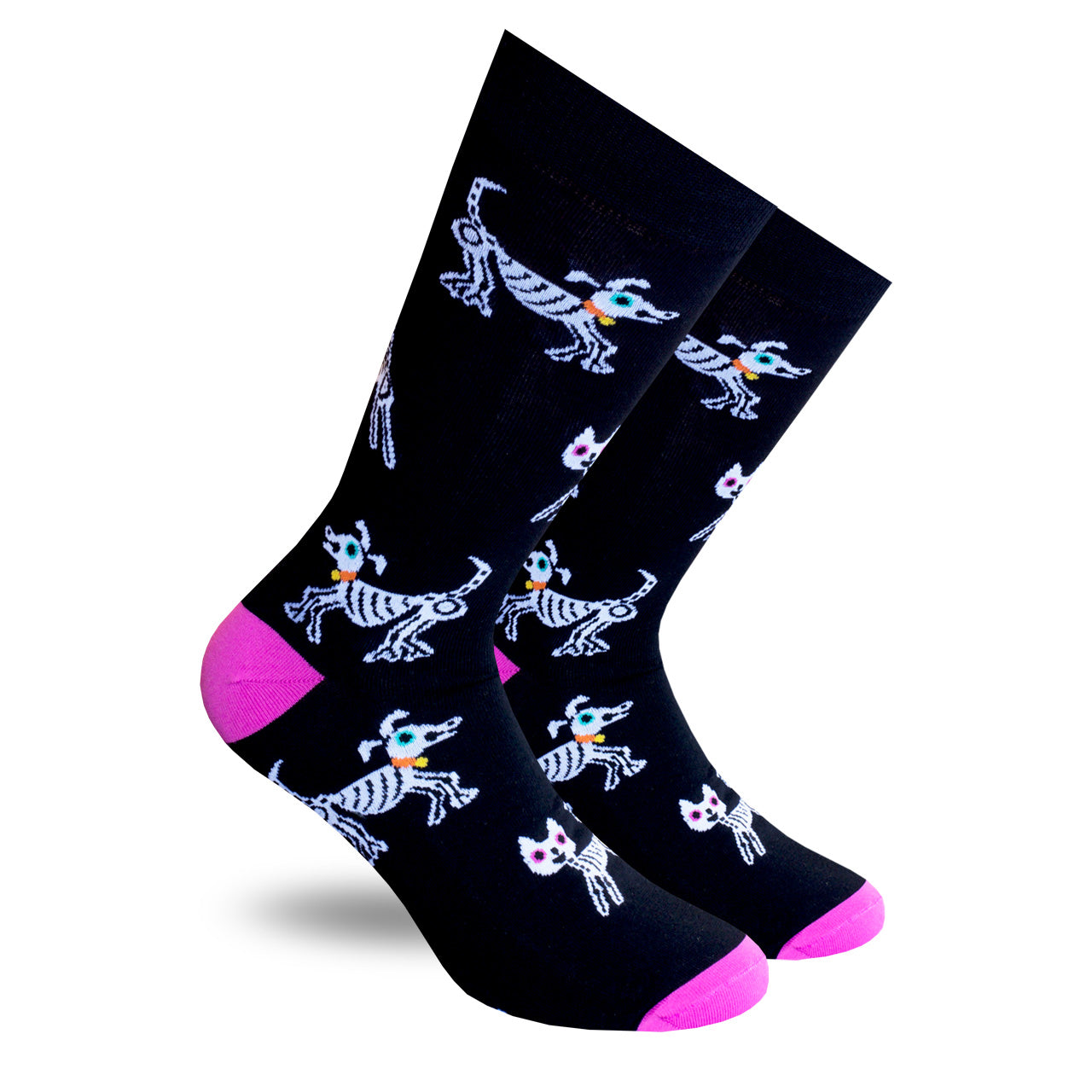 Perrito y Gato Calavera