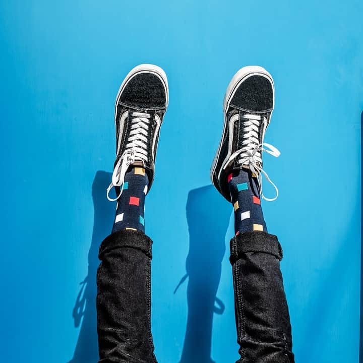 Calcetines con Diseños de Colores Hechos en Mexico